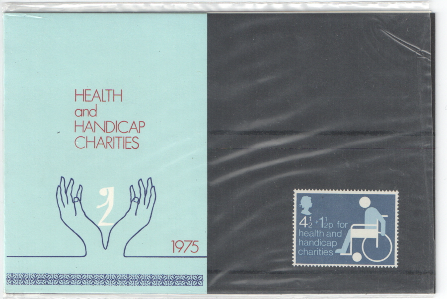 1975 Health & Handicap Funds Post Office Missed Private Presentation Pack